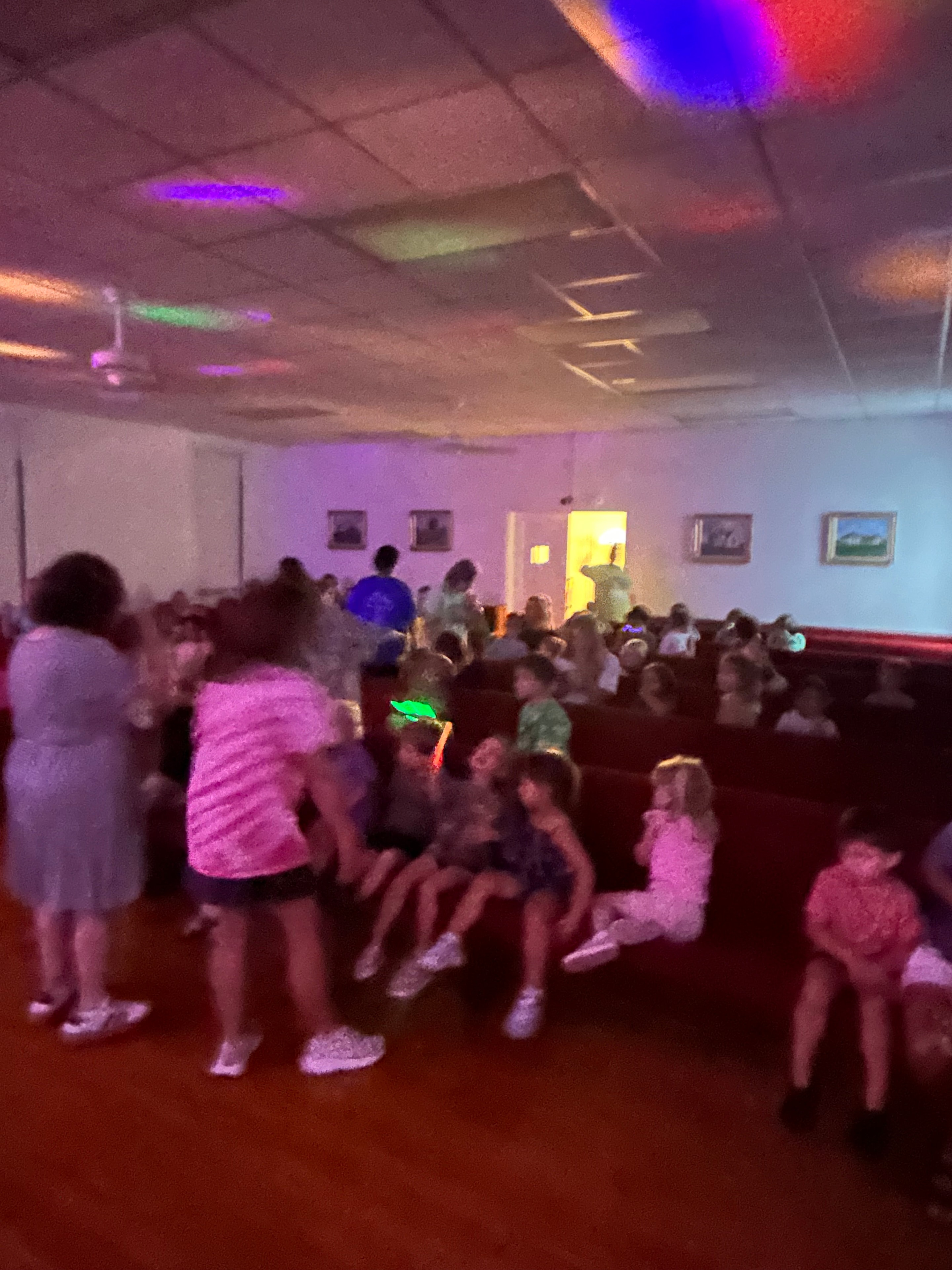 VBS 2026 children and volunteers sharing a fun moment