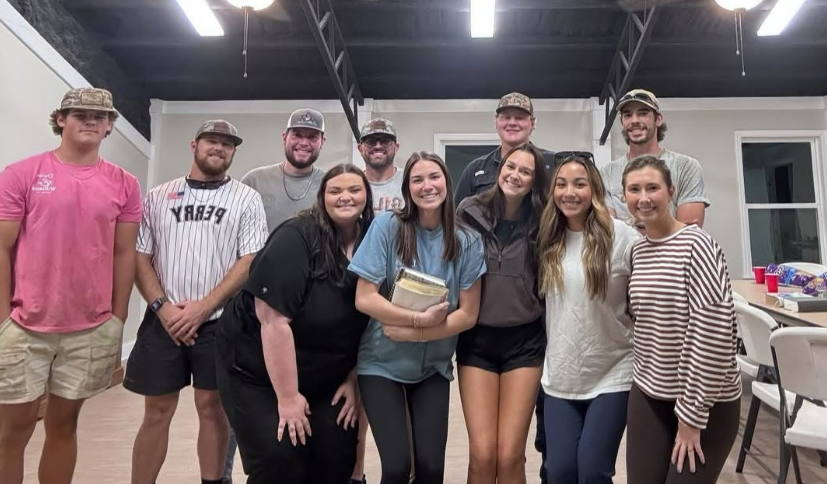 College and young adults gathering at Browndale Baptist Church