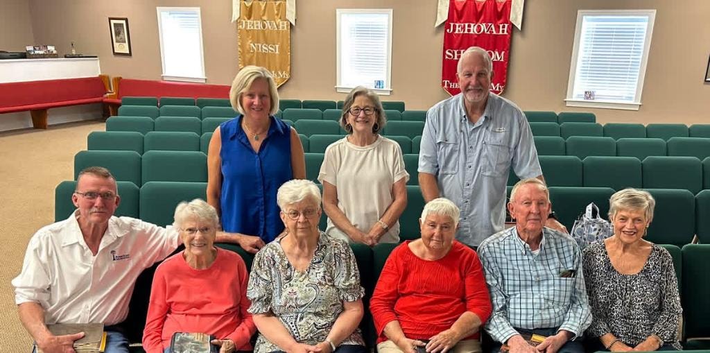 Browndale Baptist Church Senior Adults group photo