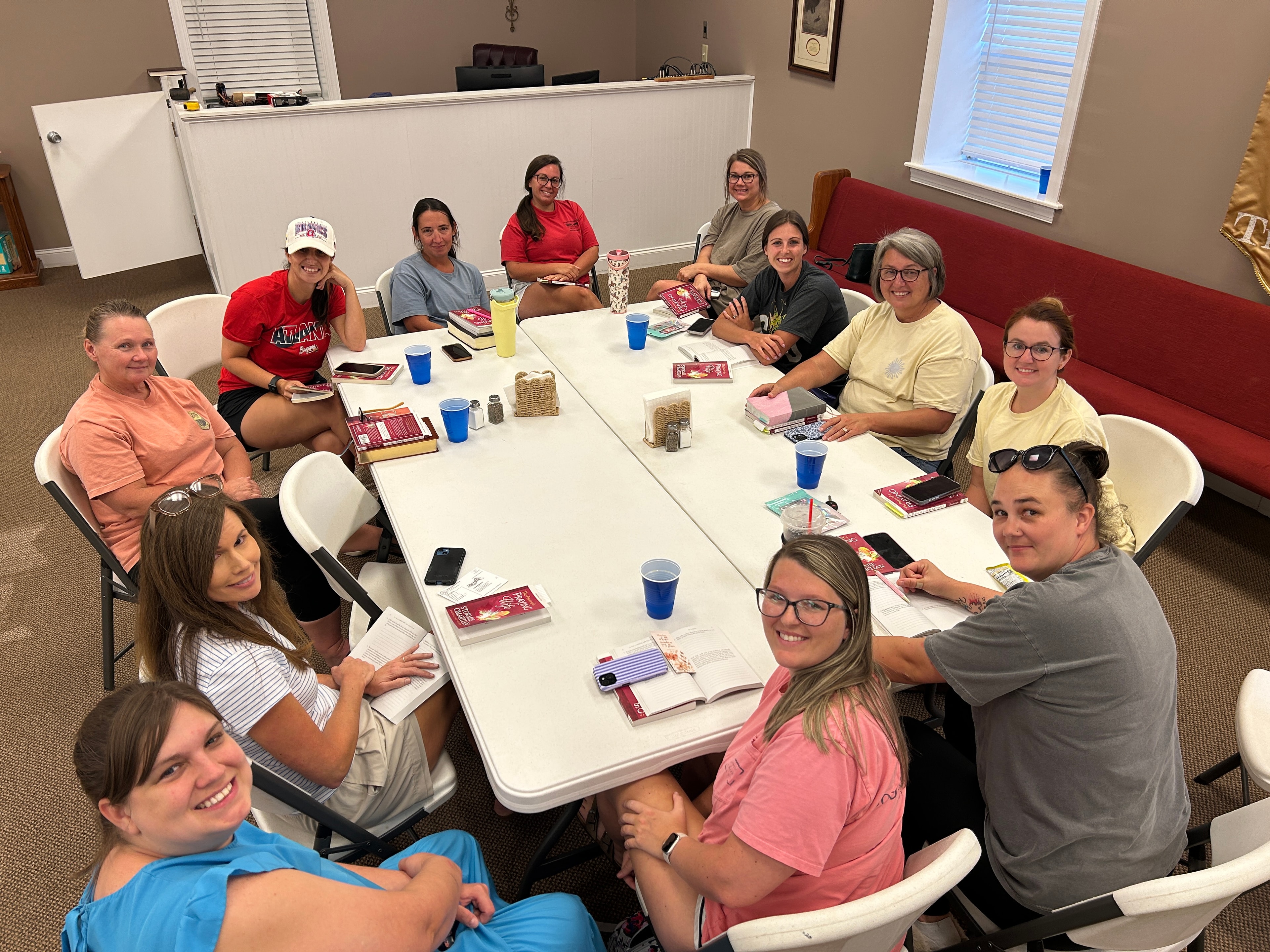 Women fellowshipping at Browndale Baptist Church